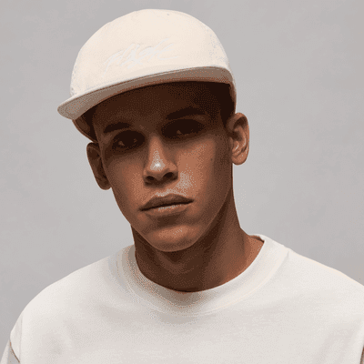 Gorra sin estructura de 5 paneles