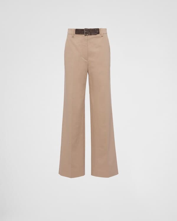 Pinstripe wool shorts